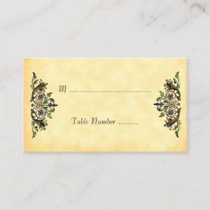 Anpassningsbar Harvest Cornucopia Bord Card-mall Placeringskort