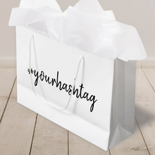 Anpassningsbar Hashtag Modern minimal Snyggt enk