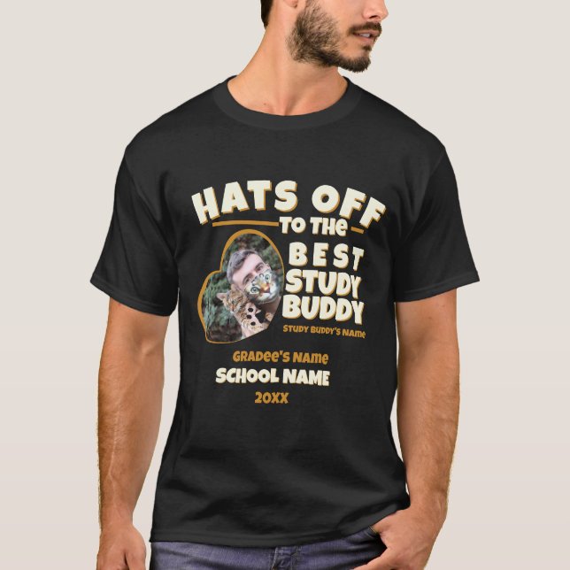 Anpassningsbar Hats av till bästa Student-design i T Shirt (Framsida)