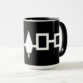 Anpassningsbar Haudenosaunee Confederacy Flagga Mugg