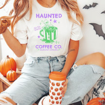 Anpassningsbar Haunted Coffee Co T-shirt