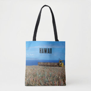 Anpassningsbar Hawaii Pineapple Farm Ocean View To Tygkasse