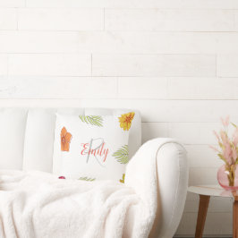 Anpassningsbar Hawaiian Aloha Blommigt Kudde