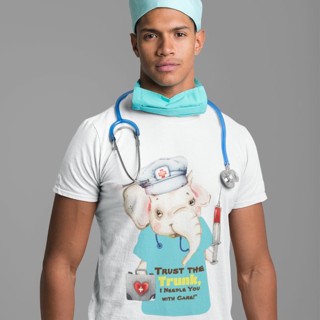 Anpassningsbar Healthcare-citat för lustigt djur|s T Shirt (Skapare uppladdad)