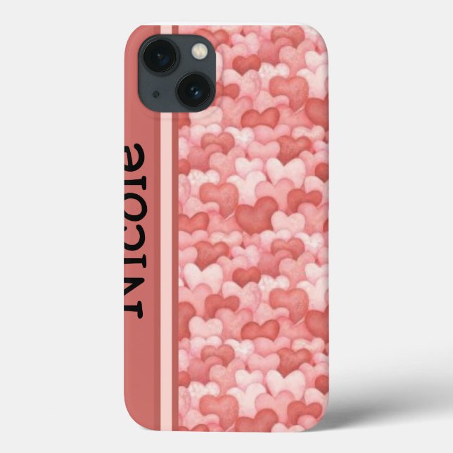 Anpassningsbar Heart iPad Air Case (Baksida)