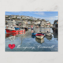 Anpassningsbar Heart Mevagissey Fish Landing Quay