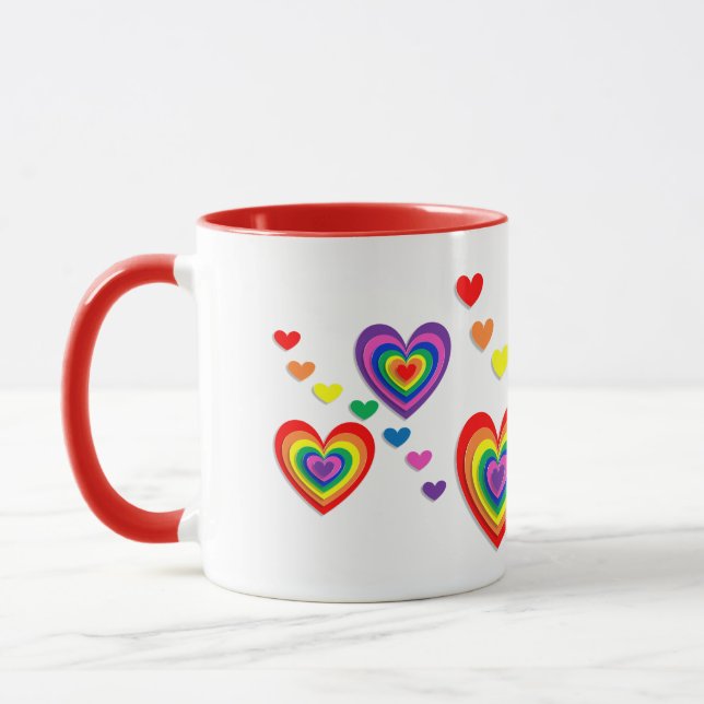Anpassningsbar Heart Mugg (Vänster)