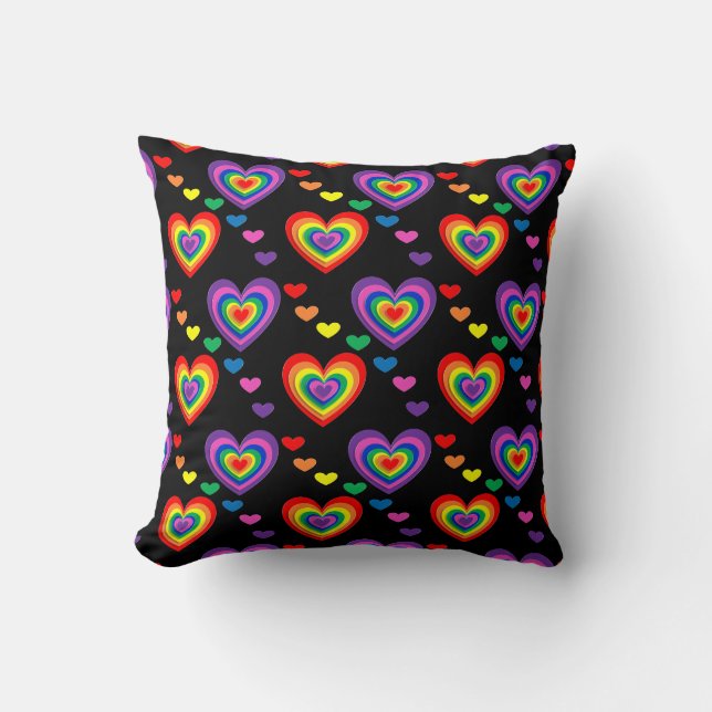 Anpassningsbar Heart Pillow Kudde (Framsida)
