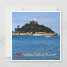 Anpassningsbar Heart St Michaels Mount Cornwall Ph