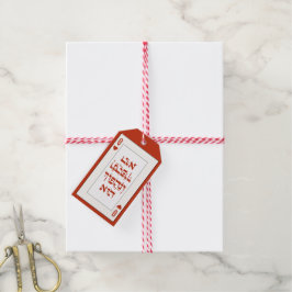 Anpassningsbar Hebrew Venachafoch-hu Purim Mishloa Presentetikett