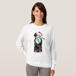 Anpassningsbar Helgdag Bernese Mountain-Hund Tee Shirt