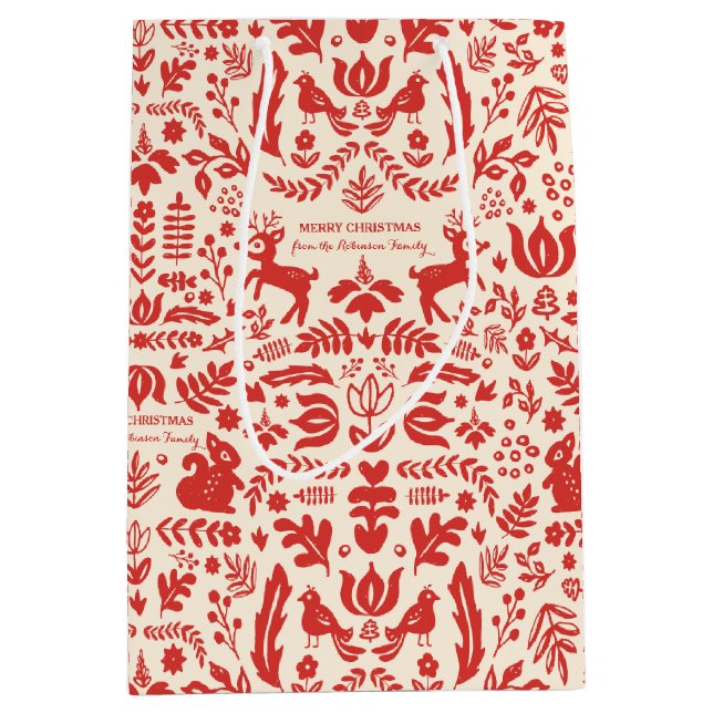 Anpassningsbar Helgdag Folk Art (Framsidan)