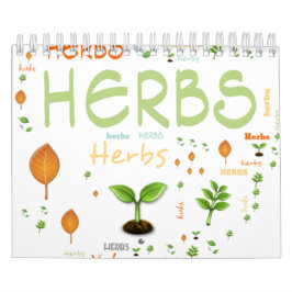 ANPASSNINGSBAR HERB-KALENDERN - 20XX KALENDER