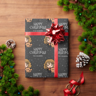 Anpassningsbar Hermione Granger Lycklig jul Presentpapper