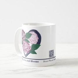 Anpassningsbar Hjärtat i Ro Florist Merch Mugg