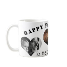 Anpassningsbar Hjärtformad fotogåva till Fars dag