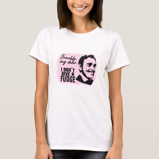 Anpassningsbar Hollywood-filmcitat - Vit T Shirt (Framsida)