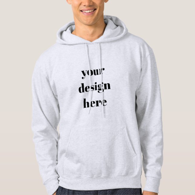 Anpassningsbar Hoodie (Framsida)