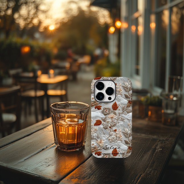 Anpassningsbar Hösten Embroderad Blommigt med offe (Skapare uppladdad)