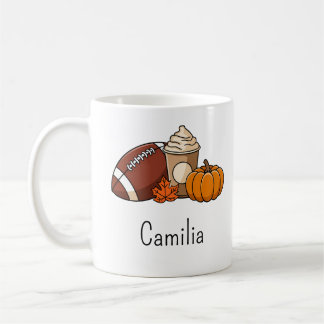 Anpassningsbar Höstsymboler Kaffemugg