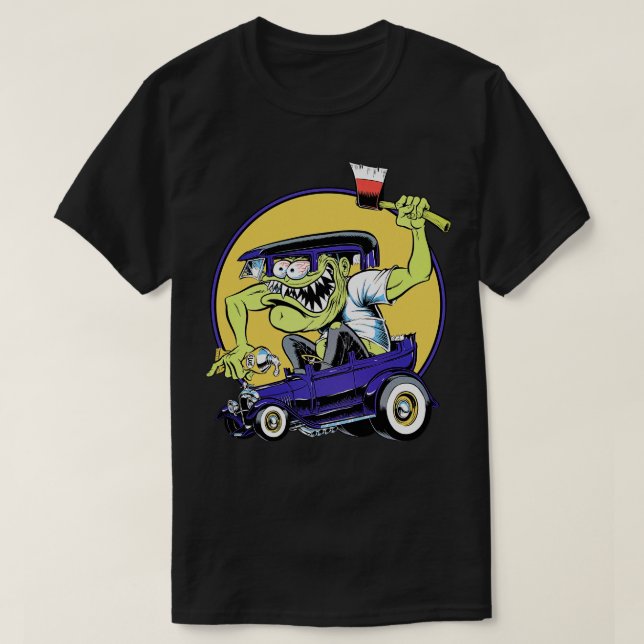 ANPASSNINGSBAR HOT ROD T SHIRT (Design framsida)
