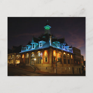 Anpassningsbar House at Night - Clarksville, TN Vykort