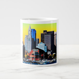 Anpassningsbar House Boston USA Poster Card Jumbo Mugg
