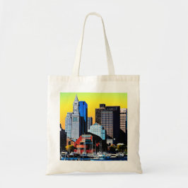 Anpassningsbar House Boston USA Poster Card Tygkasse