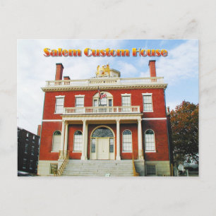 Anpassningsbar House, Salem, Massachusetts Vykort