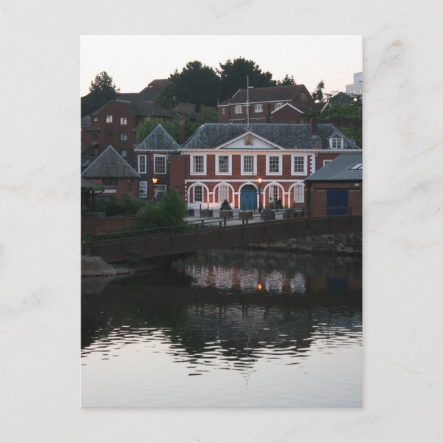 Anpassningsbar House, The Quay, Exeter, Devon, UK Vykort (Framsida)