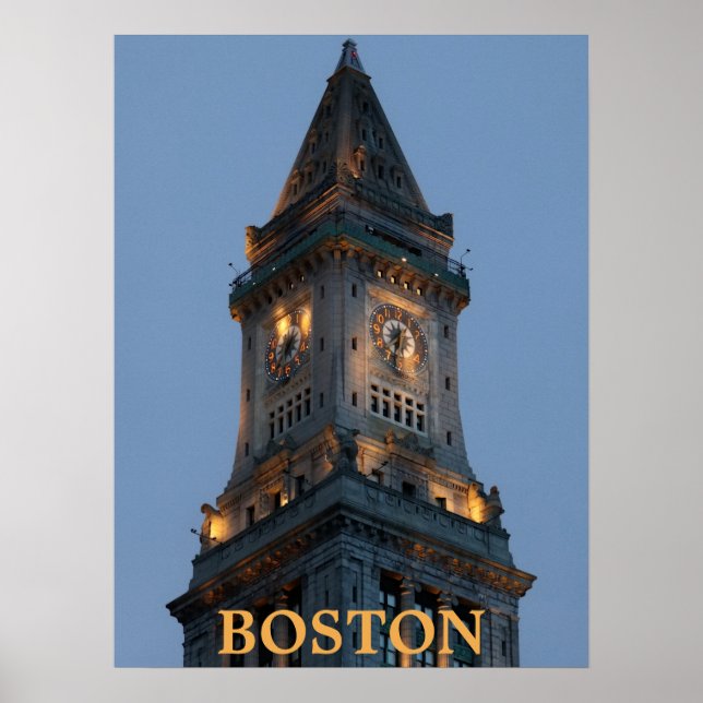 Anpassningsbar House Torn Boston Poster (Framsidan)