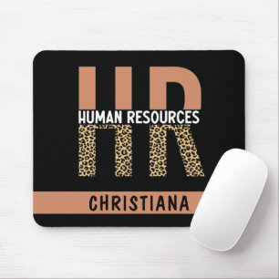 Anpassningsbar HR Human Resources Leopard Print HR Musmatta