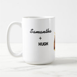 Anpassningsbar Hugh single och redo till mingle Mu Kaffemugg