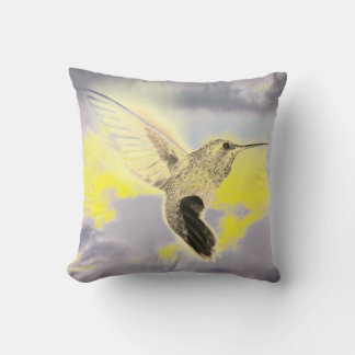 ANPASSNINGSBAR HUMINGBIRD FLYING COTTON Dekorativ  Kudde
