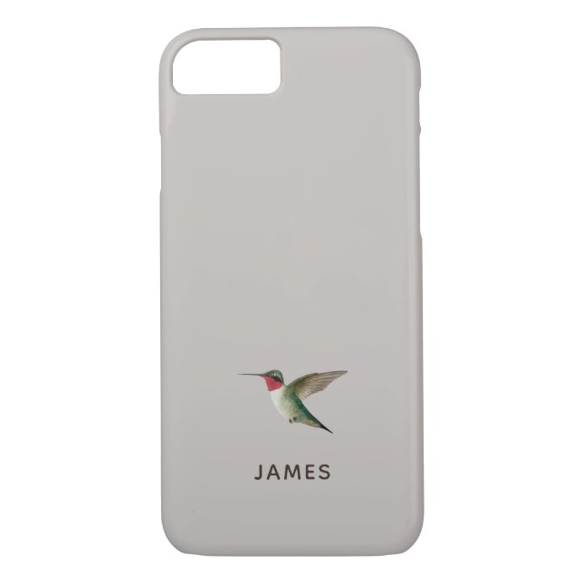 Anpassningsbar Hummingbird Case-Mate iPhone Skal (Baksida)