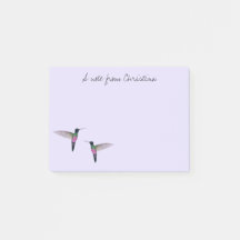 Anpassningsbar Hummingbird Post-it Notes
