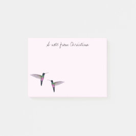 Anpassningsbar Hummingbird Post-it Notes