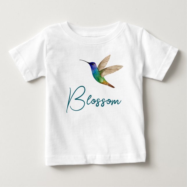 Anpassningsbar Hummingbird T Shirt (Framsida)