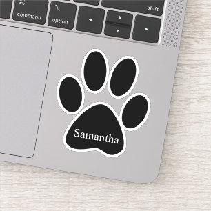 Anpassningsbar Hund Cat Tass Pet personlig Klistermärken