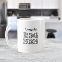 Anpassningsbar Hund Dalmatian Print Design Mamma