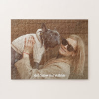 Anpassningsbar Hund Fotopussel med Anpassningsbar