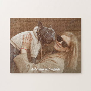 Anpassningsbar Hund Fotopussel med Anpassningsbar