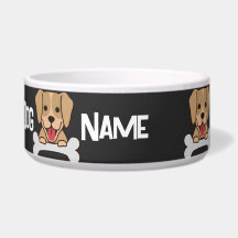 Anpassningsbar Hund Namn Puppy-Hund med benbild