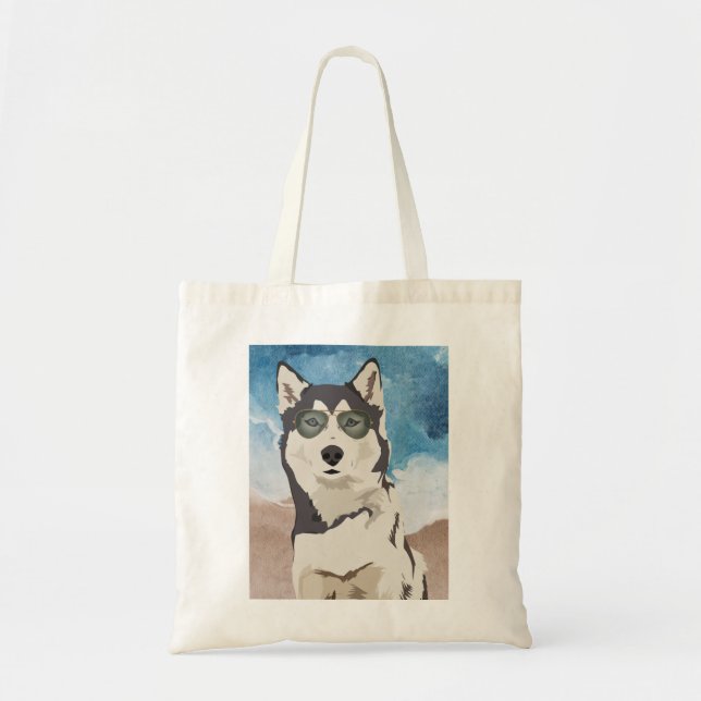 Anpassningsbar Hund Pet Tote Bag Tygkasse (Framsidan)