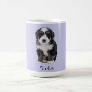 Anpassningsbar Hund Photo - Misty Lilac med Pet Na Kaffemugg