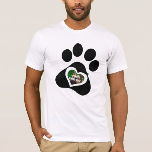 Anpassningsbar Hund Photo Tee - Personlig Djurälsk