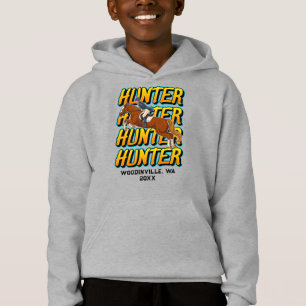 Anpassningsbar Hunter Horse-händelse eller platsda T Shirt