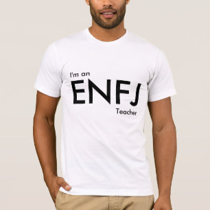 Anpassningsbar I är ENFJ-lärare - Personaltyp T-shirt