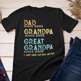 Anpassningsbar I Behålla att få bättre gåva till F T Shirt