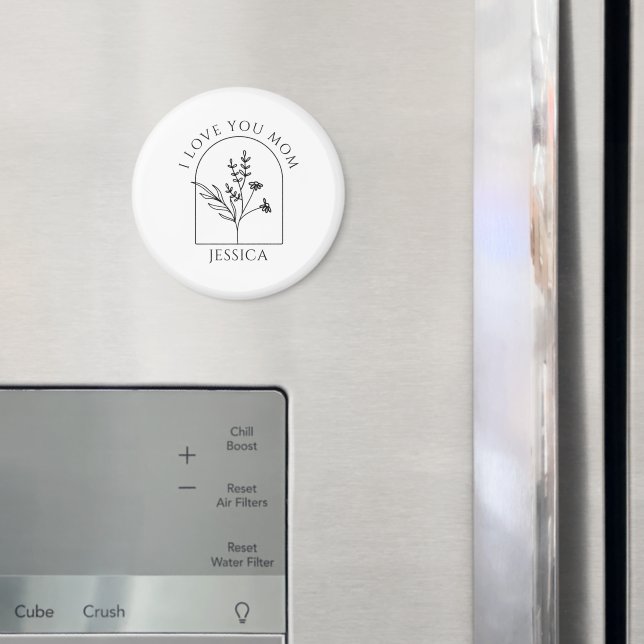 Anpassningsbar I kärlek, du mamma Mors dag-gåva ti Magnet (In Situ (Fridge))